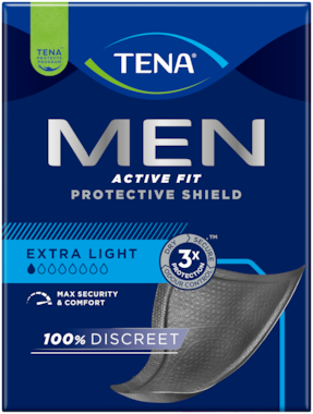 Scudo protettivo TENA Men Active Fit Extra Light – Assorbente per incontinenza