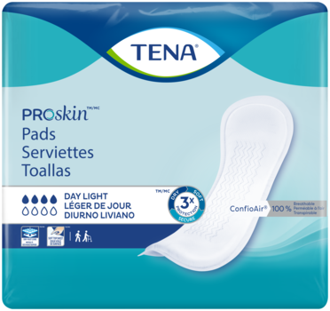 TENA ProSkin Day Light | Incontinence pads for small urine leaks