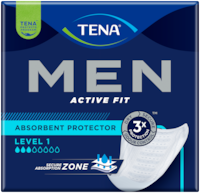 TENA Men Active Fit Livello 1 | Assorbenti per incontinenza