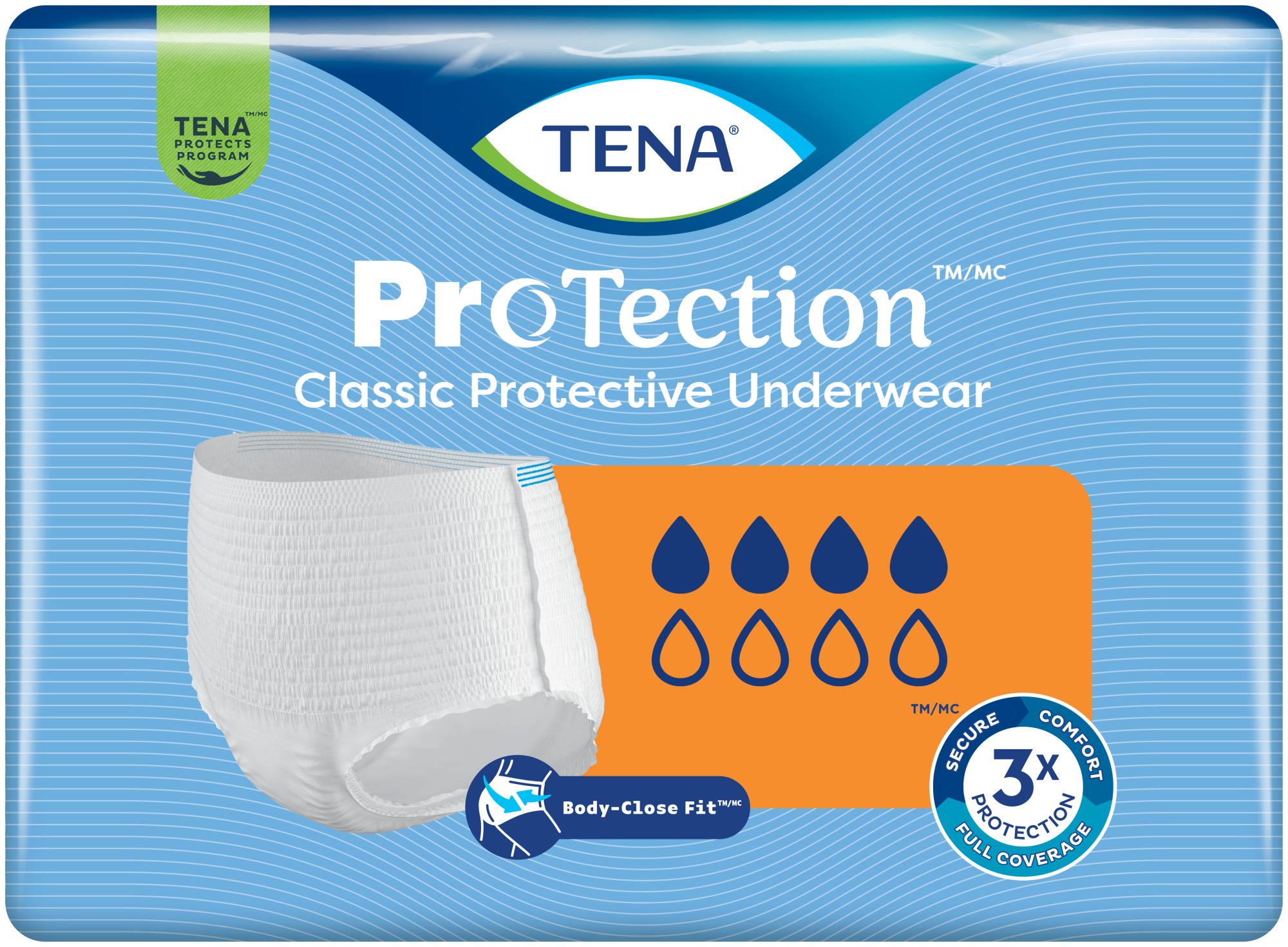 TENA ProTection™ | Classic Protective Incontinence Underwear