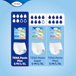 Trouvez le bon produit dans la gamme de sous-vêtements absorbants TENA