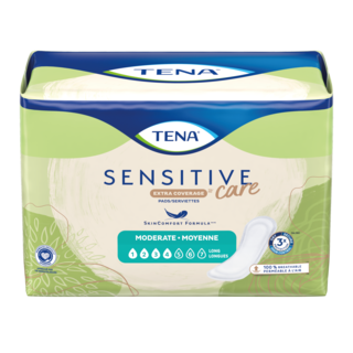 TENA Sensitive Care Extra Coverage Moderate Long Pad Beauty Pack
