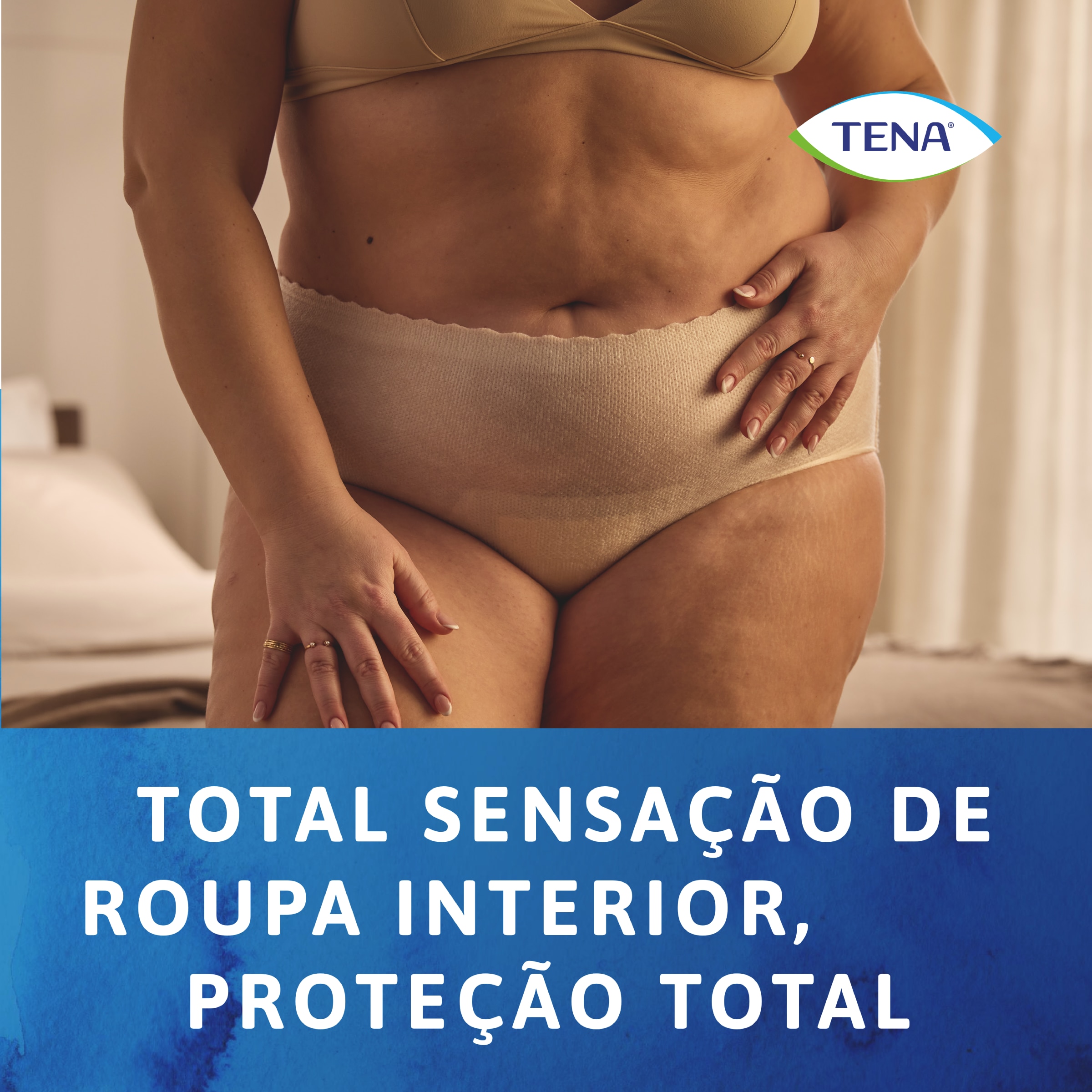 TENA Silhouette Plus Cintura Alta Creme