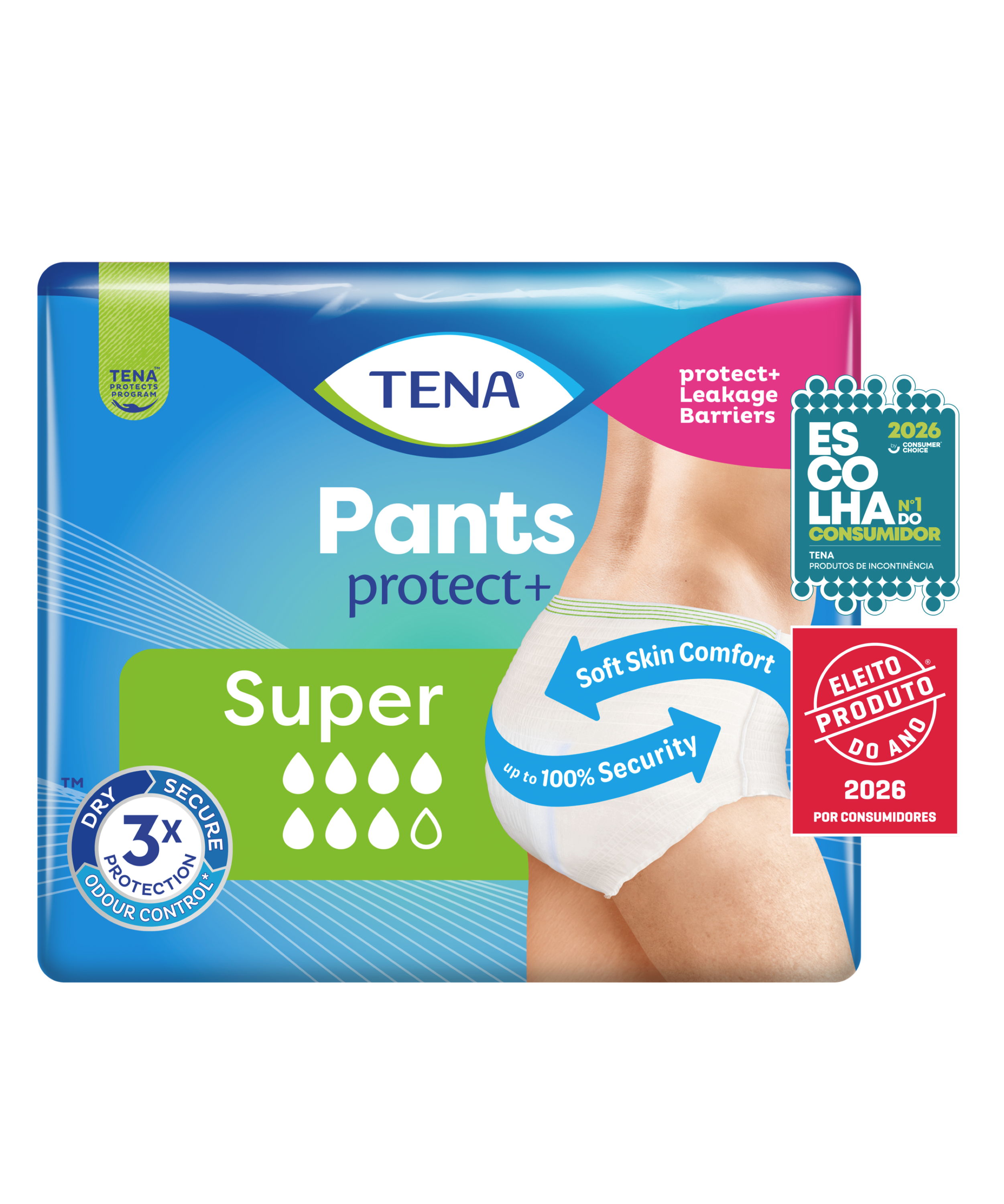 TENA Pants protect+ Super