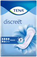 TENA Discreet Maxi | Huomaamaton ja varma inkontinenssisuoja naisille