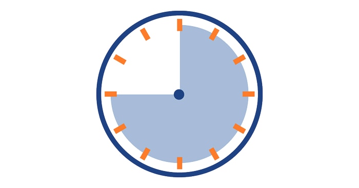 Clock graphic