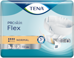 TENA Flex Normal | Ergonomiske beltebleier for urinlekkasje