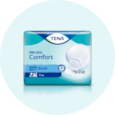 A package of TENA ProSkin Comfort incontinence pads