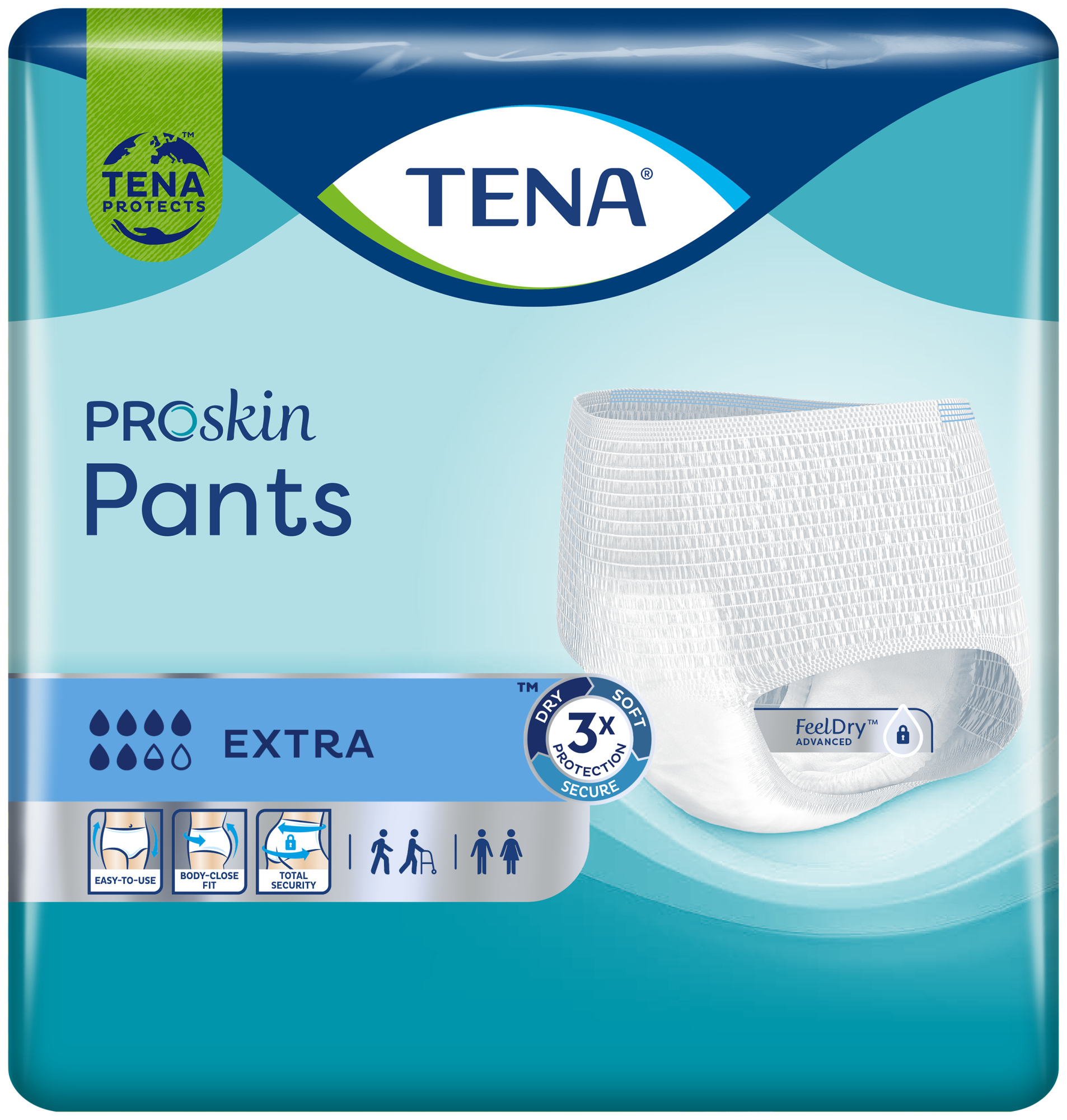 TENA Pants Extra | Inkontinensbyxskydd 