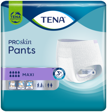 TENA Pants Maxi | Mjukt byxskydd med maximal absorptionsförmåga