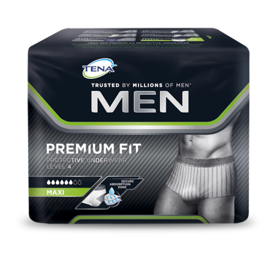 TENA MEN Premium Fit Protective Underwear Packungsabbildung
