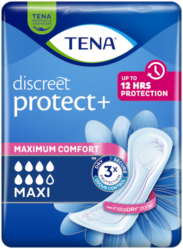 TENA Discreet Protect+ Maxi | Incontinence pad