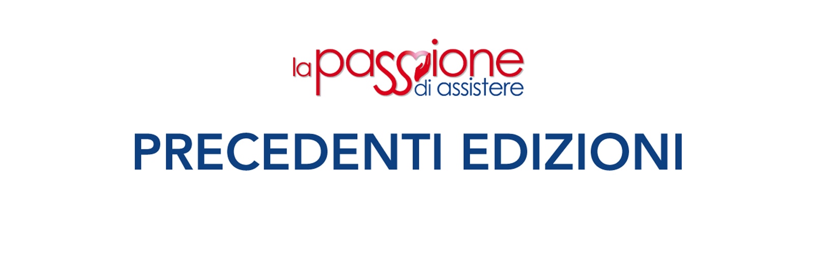Precedenti edizioni