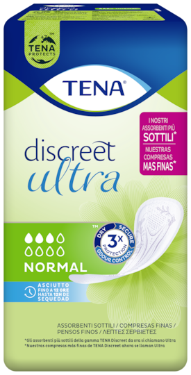 TENA Discreet Ultra Normal | Assorbenti per incontinenza