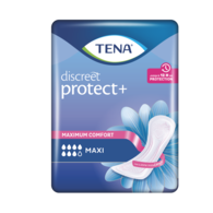 TENA Discreet Protect+ Maxi | Serviette pour fuites urinaires