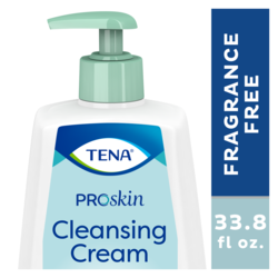 Cleansing Cream in convenient pump bottle