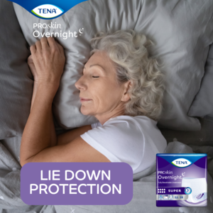 TENA Overnight incontinence underwear for a worry free night’s sleep