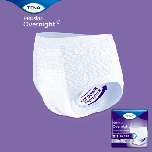 TENA Super Overnight Heavy Absorbency Underwear