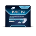 TENA MEN Protection Absorbante Niveau 1 – Protections masculines sûres pour les fuites urinaires et l’incontinence légères