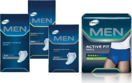 Die TENA Men Active Fit Einlagen sind wieder auf Lager! Jetzt zugreifen!