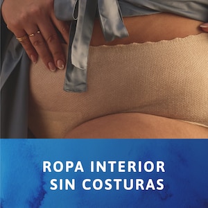 Cintura con diseño fruncido de la ropa interior TENA Silhouette