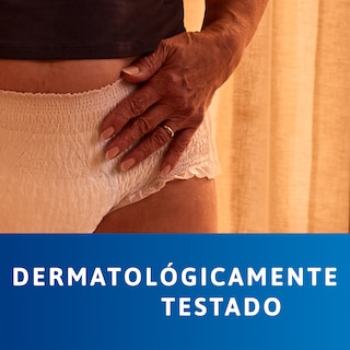 TENA Pants protect+ ha sido dermatológicamente testado