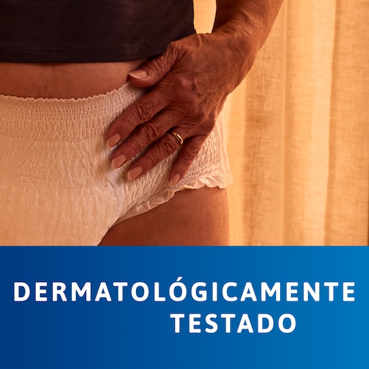 TENA Pants protect+ ha sido dermatológicamente testado