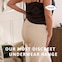 Woman wearing clothes over TENA Silhouette underwear, our most discreet underwear range