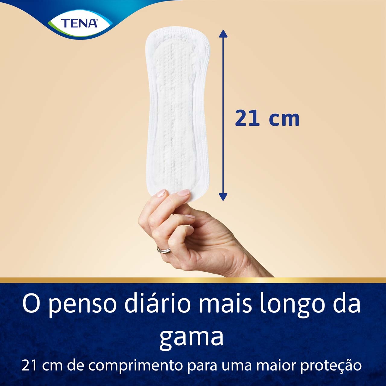 O penso diário mais longo da gama