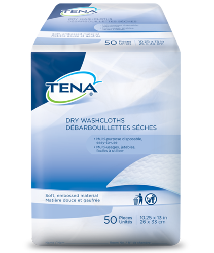 TENA® Dry Washcloths - TENA