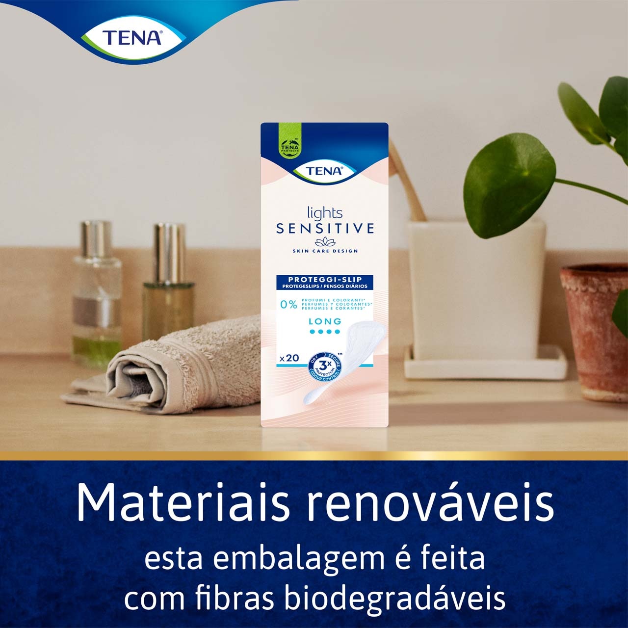 Embalagens com materiais renováveis