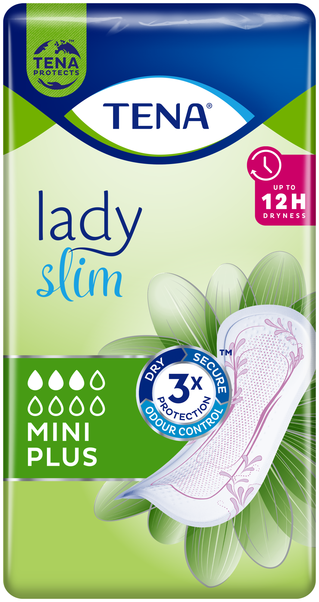 TENA Lady Slim Mini Plus | Inkontinenciabetét