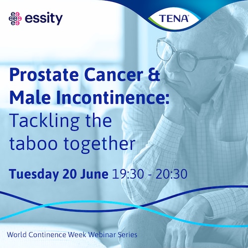 Prostate Cancer & Male Incontinence: Tackling the taboo together