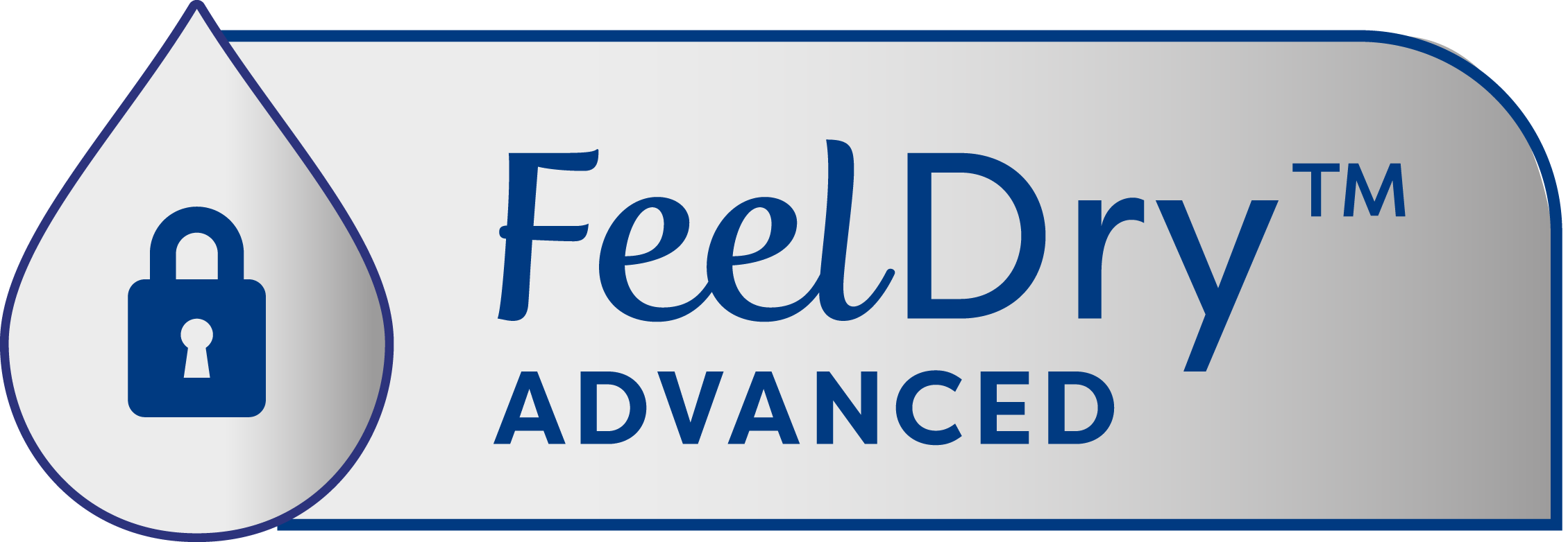 TENA ProSkin Inkontinenzprodukte saugen Flüssigkeit dank der FeelDry Advanced™-Technologie schnell auf