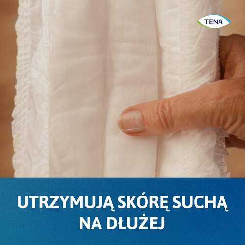 TENA Pants utrzymują skórę suchą na dłużej