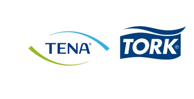 TENA and TORK logos