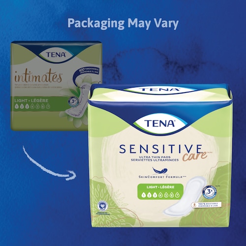 TENA Sensitive Care Ultra Thin Regular Packaging May Vary