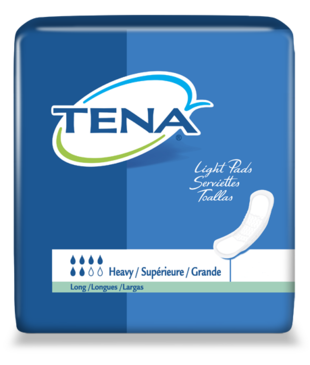 TENA® Light Incontinence Pads Heavy Long