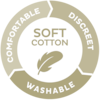 Soft Cotton - Comfortable, discreet & Washable
