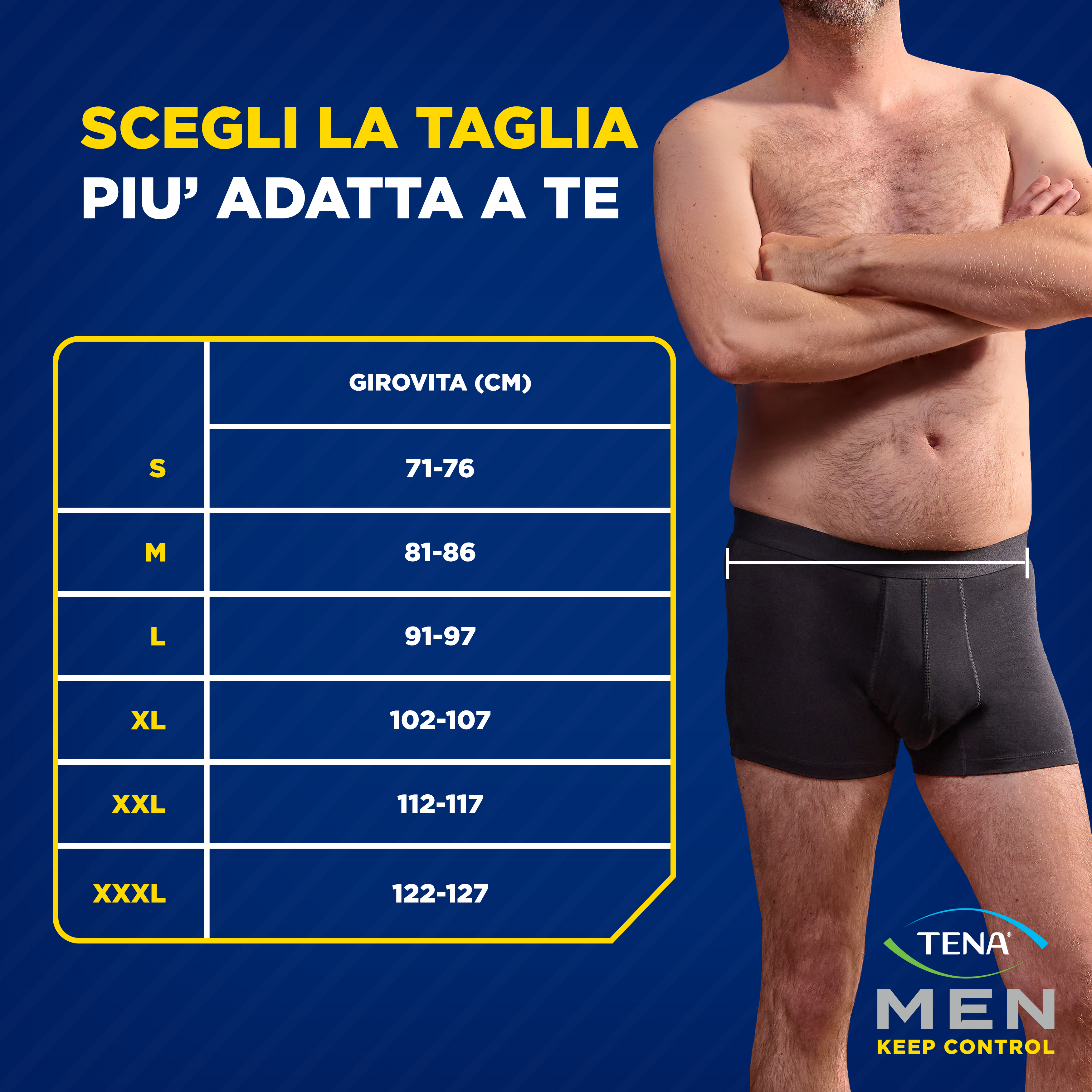 TENA Men Boxer Protettivi Lavabili