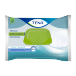 TENA ProSkin Plastic-Free Feuchttücher | in Erwachsenengröße 