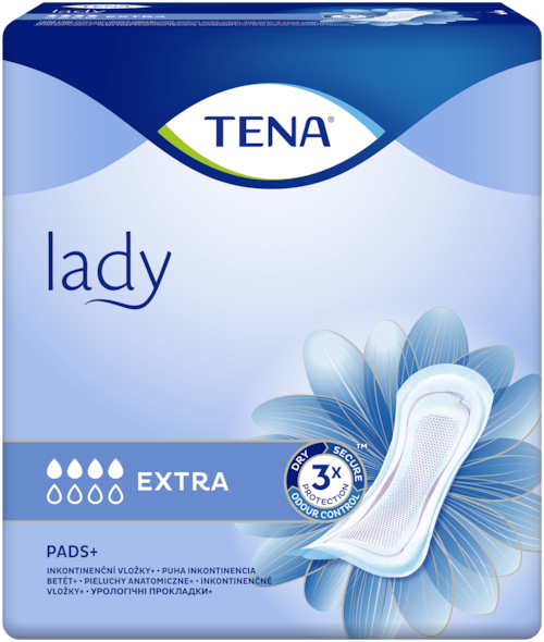 TENA Discreet Extra | Womens incontinence pad with instant absorption