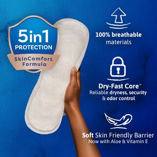 TENA Sensitive Care Pads offer 5 in 1 protection