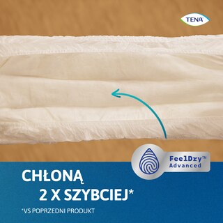 Błyskawicznie chłoną i izolują wilgoć, dzięki czemu skóra pozostaje dłużej sucha