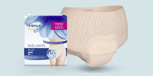 Immagine delle nuove mutandine TENA Lady Pants Plus