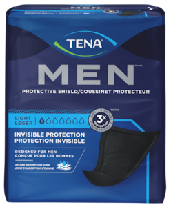 Pack shot of TENA Men Protective Shield Light