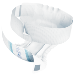 TENA ProSkin Flex Plus – imukykyinen vyöllinen inkontinenssisuoja, jonka kolmitehoinen suoja antaa miellyttävän ja kuivan olon sekä vähentää mahdollisia reunavuotoja.