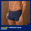 Looks great because it is: here in a masculine Midnight blue color