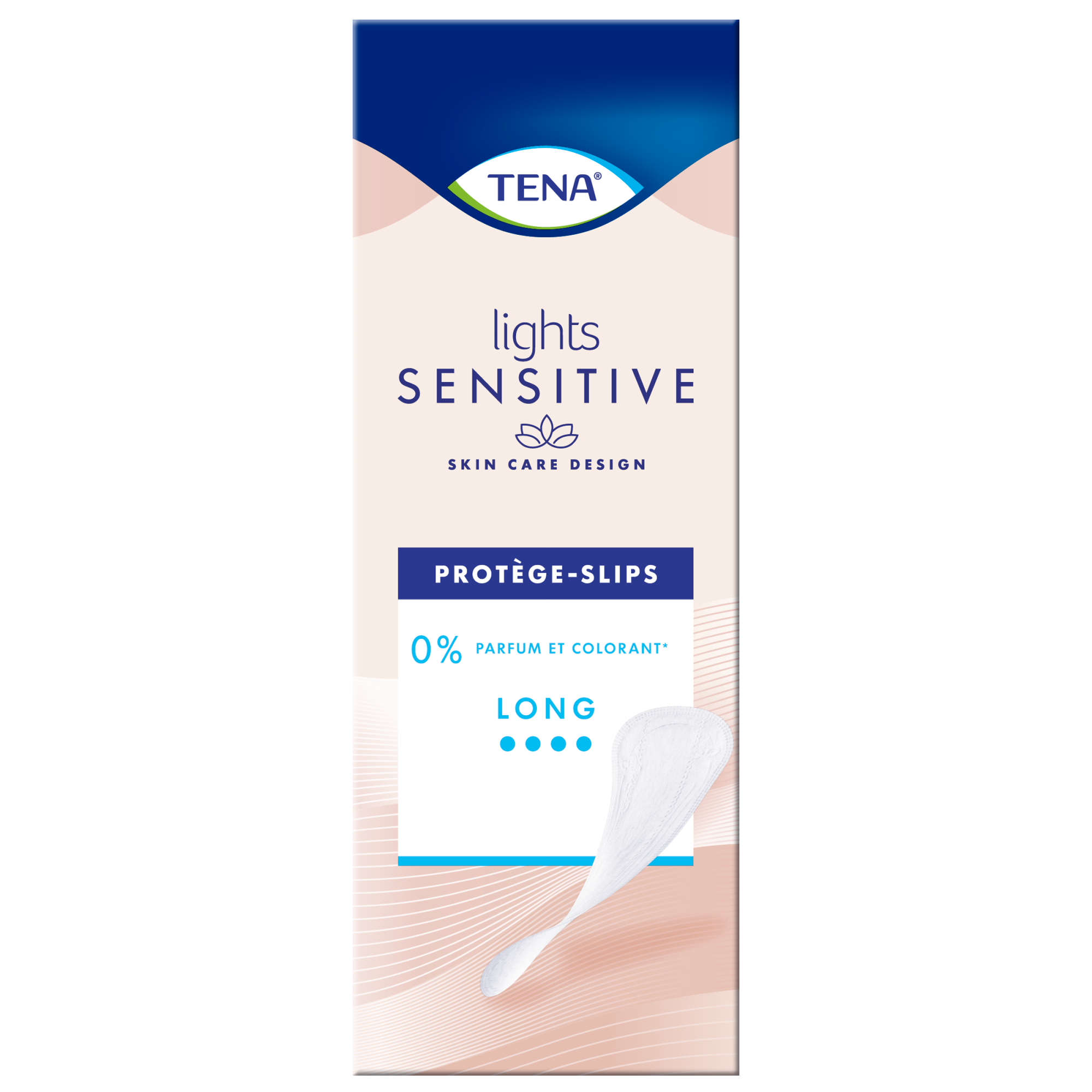 TENA Lights Long pour les peaux sensibles | Protège-slip d’incontinence