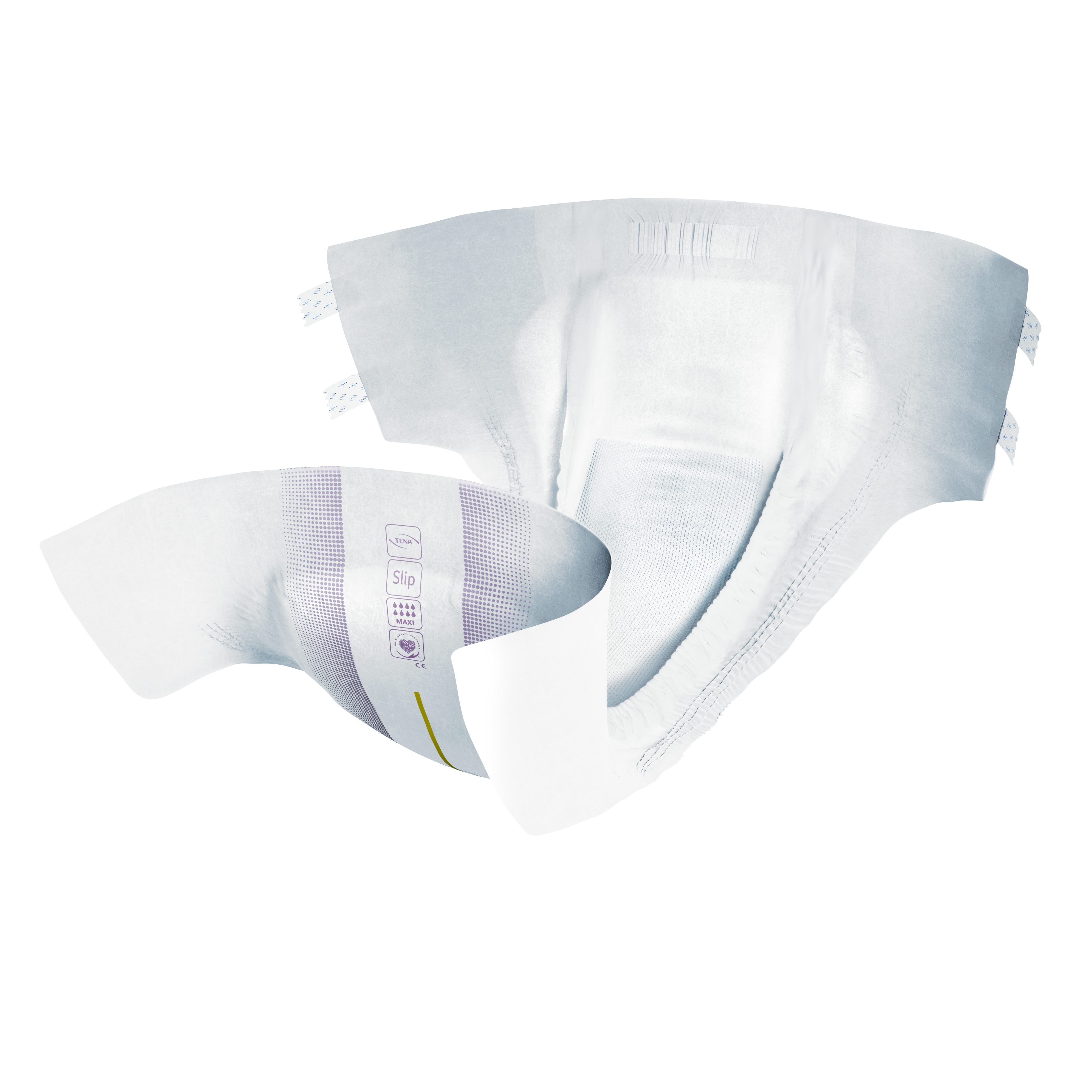 TENA ProSkin Slip Maxi – Absorberande vuxenblöja med trippelt skydd för läckagesäkerhet och en torr och mjuk känsla vid inkontinens